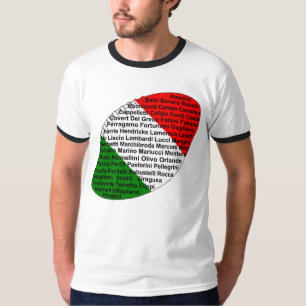 Italian American Football Players T-Shirt