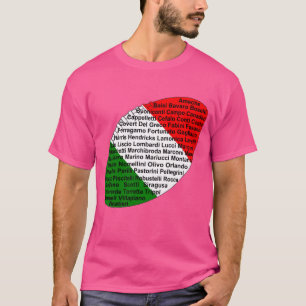 Italian American Football Players T-Shirt