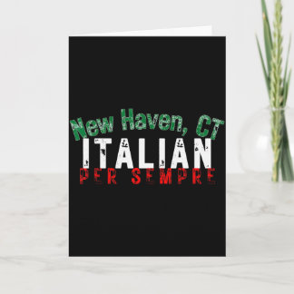 Italian-american Pride New Haven Ct Heritage Itali Card
