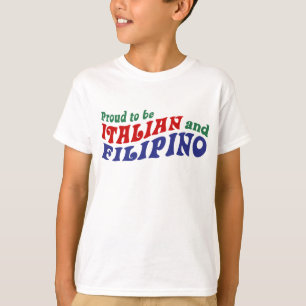 Italian and Filipino T-Shirt