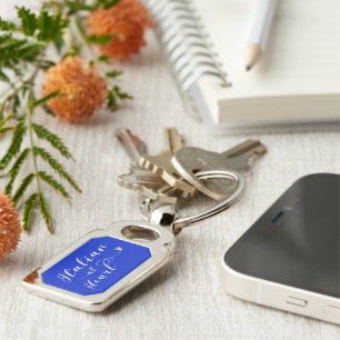 Italian At Heart Keyring, Italy Key Ring
