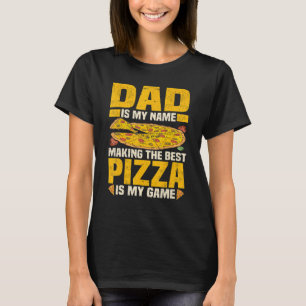 Italian Baking Profession Expert Hobby Pizza Maker T-Shirt