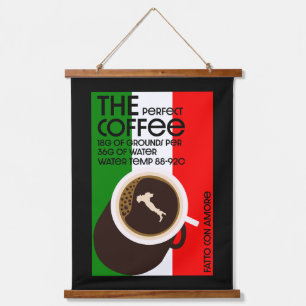 Italian Baristas  Hanging Tapestry