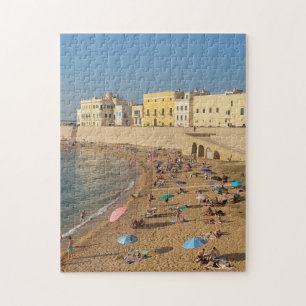 Italian Beach in Gallipoli, Puglia  Jigsaw Puzzle