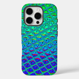 Italian Blue Mermaid Motif Art Print iPhone 16 Pro Case