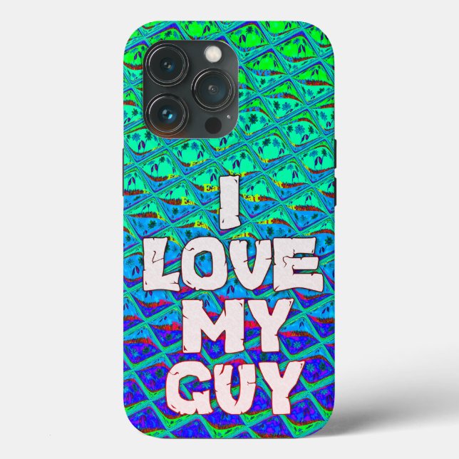 Italian Blue Mermaid Motif Art Print Case-Mate iPhone Case (Back)