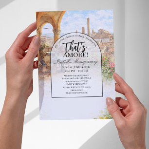 Italian Bologna That’s Amore Bridal Shower Invitation