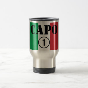 Italian Bosses : Capo Numero Uno Travel Mug