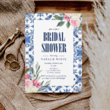 Italian Bougainvillea Mediterranean Bridal Shower