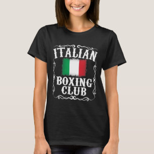 Italian Boxing Club T Shirt Vintage Boxer Italy Fl