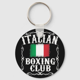 Italian Boxing Club T Shirt Vintage Boxer Italy Fl Key Ring