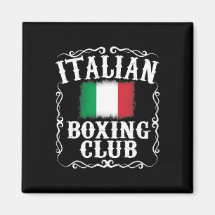 Italian Boxing Club T Shirt Vintage Boxer Italy Fl Magnet