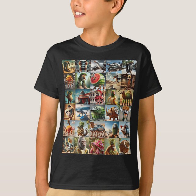 Italian Brainrot All-Stars Men Women Kids Girls T-Shirt (Front)