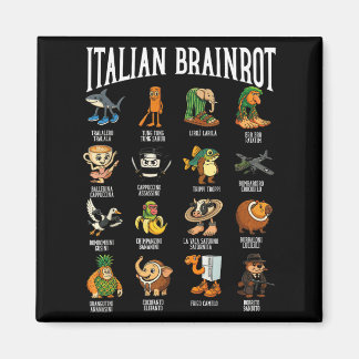 Italian Brainrot Ballerina Ino Character Meme Mix Magnet