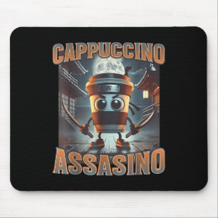 Italian Brainrot Cappuccino Ino Mouse Mat