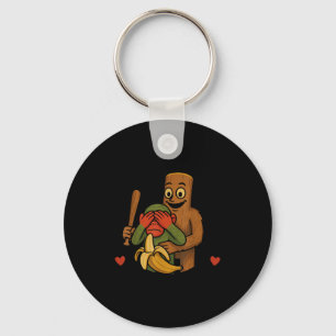 Italian Brainrot Chimpanzini Bananini Tung Sahur K Key Ring