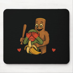 Italian Brainrot Chimpanzini Bananini Tung Sahur K Mouse Mat