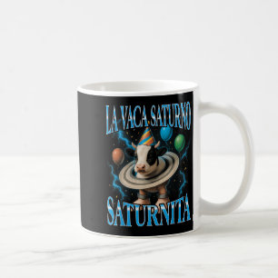 Italian Brainrot Meme La Vaca Saturno Saturnita Bi Coffee Mug