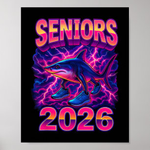 Italian Brainrot Seniors Class Of 2026 Seniors Tra Poster