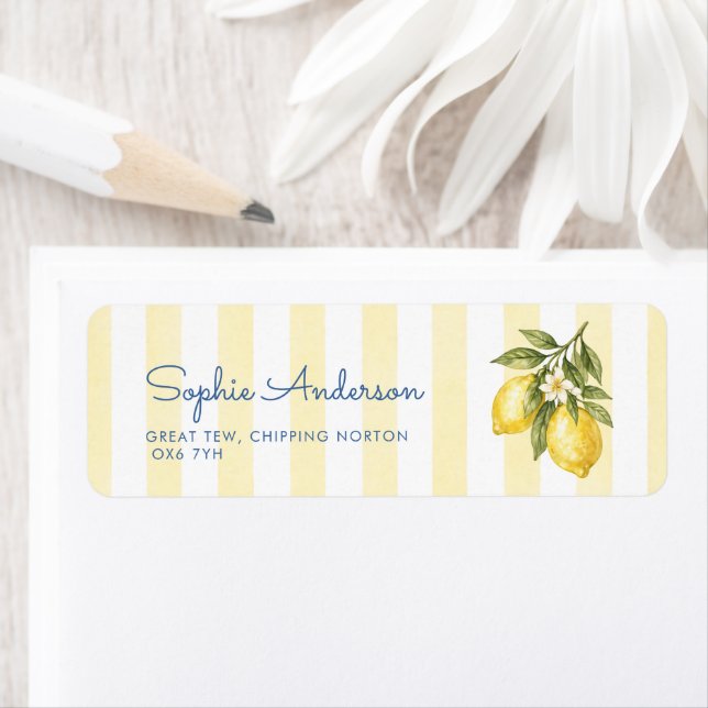 Italian Bridal Shower Address (Insitu)