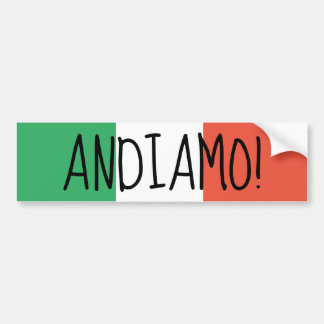 Italian bumper sticker