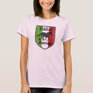 Italian by Marriage Womens T-Shirt