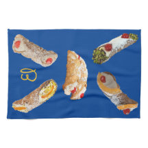 'Italian Cannoli' Kitchen Towel