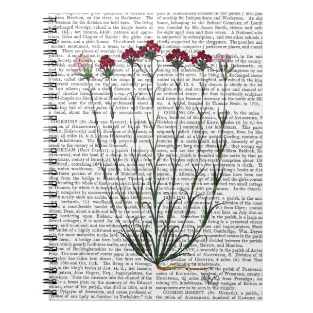 Italian Carnation 4 Notebook (Front)