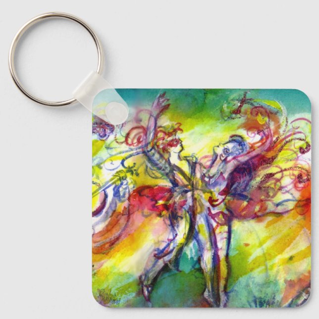 ITALIAN CARNIVAL / Dance,Music,Theatre Key Ring (Front)