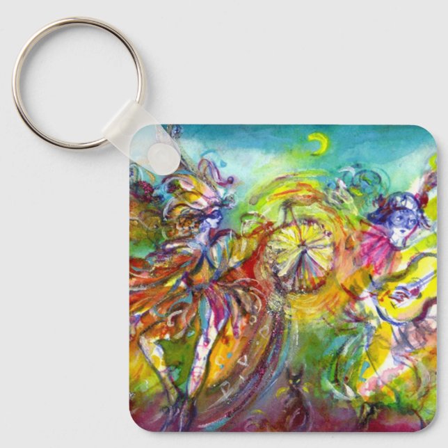 ITALIAN CARNIVAL / Dance,Music,Theatre Key Ring (Front)