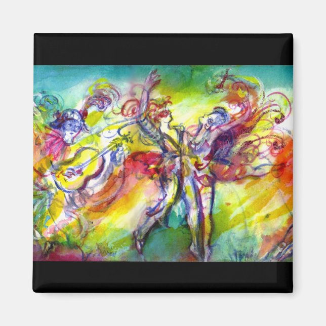 ITALIAN CARNIVAL / Dance,Music,Theatre Magnet (Front)