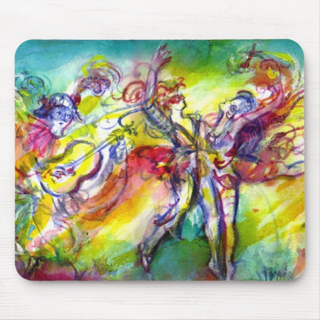 ITALIAN CARNIVAL / Dance,Music,Theatre Mouse Mat (Front)