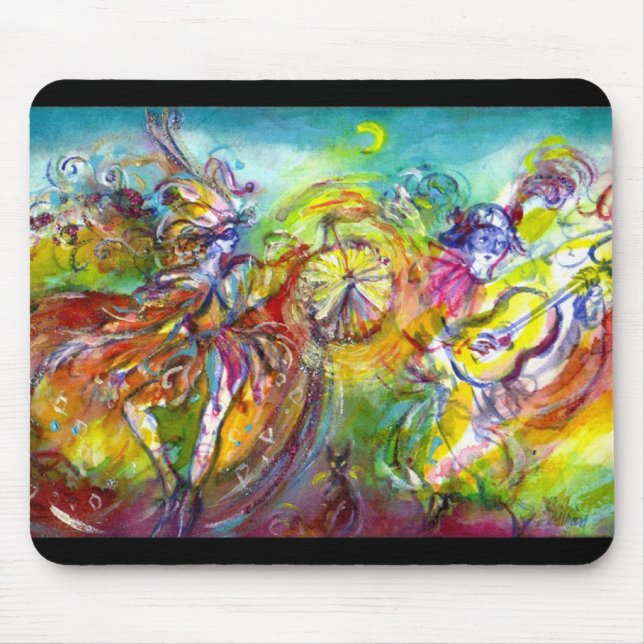 ITALIAN CARNIVAL / Dance,Music,Theatre Mouse Mat (Front)