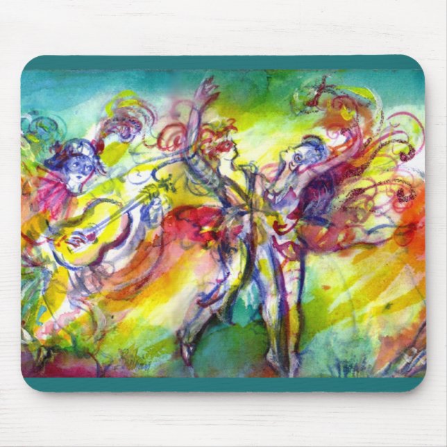 ITALIAN CARNIVAL / Dance,Music,Theatre Mouse Mat (Front)
