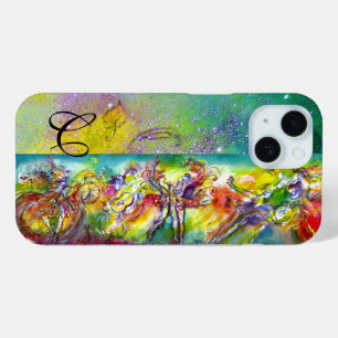 ITALIAN CARNIVAL MONOGRAM/ Dance,Music,Theatre iPhone 15 Case