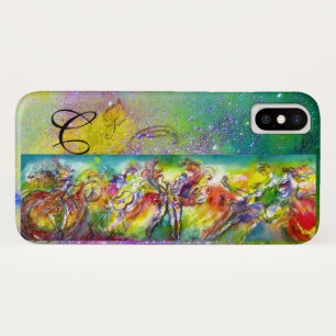ITALIAN CARNIVAL MONOGRAM/ Dance,Music,Theatre iPhone X Case
