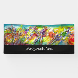 ITALIAN CARNIVAL / Venetian Masquerade,Dance Music Banner