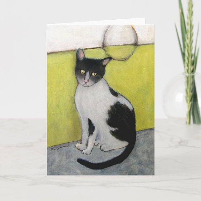 Italian Cat Card (Front)
