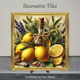 Italian Charm, Captured in Tile, Small Tile