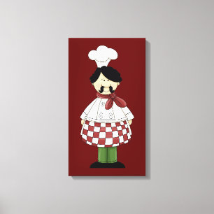 Italian Chef #2 Canvas Print