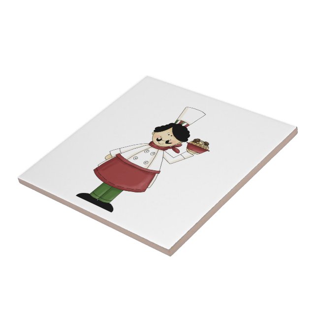 Italian Chef #3 Tile (Side)