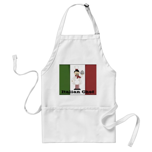 Italian Chef #4 Apron (Front)