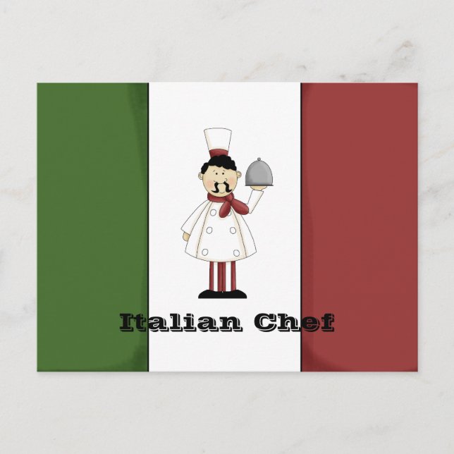 Italian Chef #4 Recipe Card (Front)