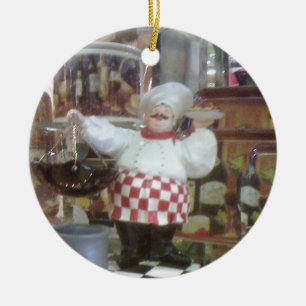 ITALIAN CHEF CHRISTMAS ORNAMENT