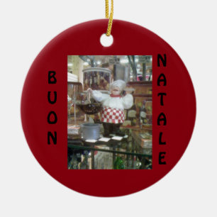 **ITALIAN CHEF** CHRISTMAS ORNAMENT