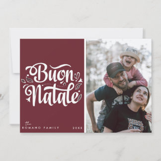 Italian Christmas Holiday Card