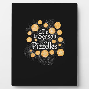Italian Christmas Tis The Season For Pizzelles Plaque
