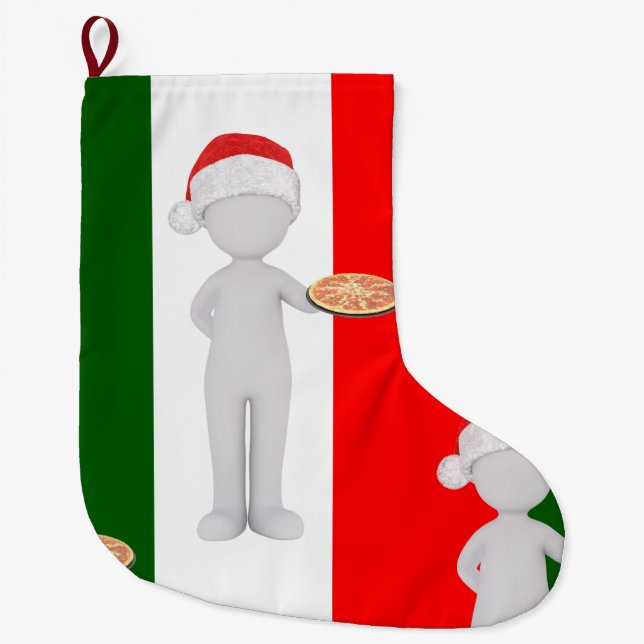 italian christmas xmas stocking (Front)