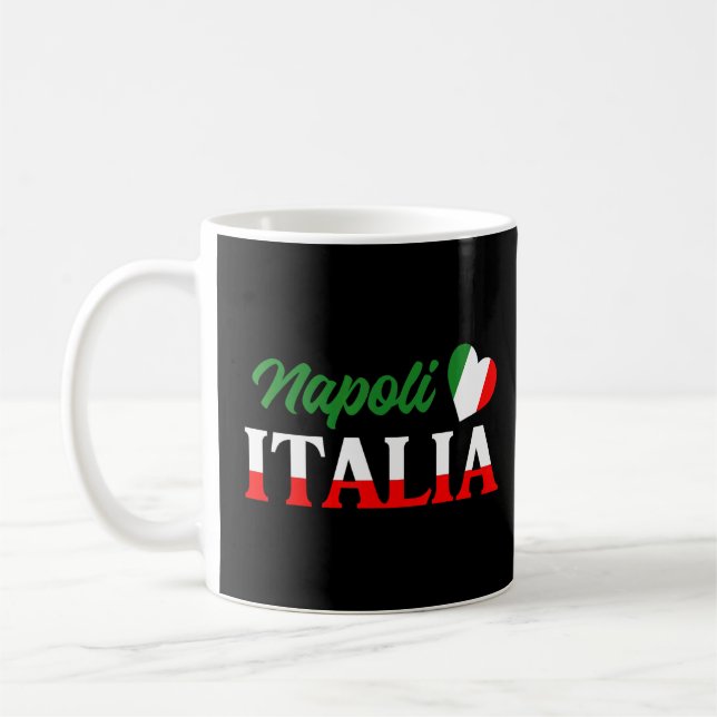 Italian City Italy Born Culture Cute Napoli Italia Coffee Mug (Left)