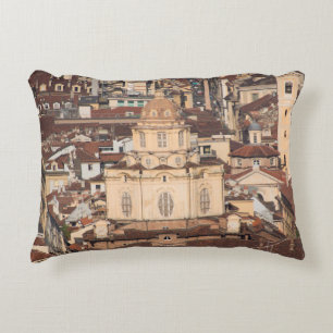 italian city roof viewancient,architecture,buildin decorative cushion